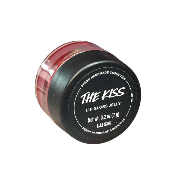Lush The Kiss Lip Gloss Jelly Moisturizing Rose Lemon Geranium Fragrance NWT - Picture 1 of 9
